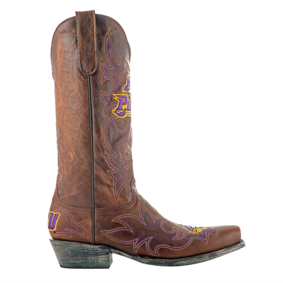 NWT Men's East Carolina University Pirates Gameday Cowboy Boots - Picture 6 of 8